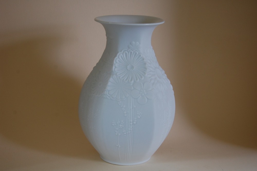 Kaiser porzellan vase weiss